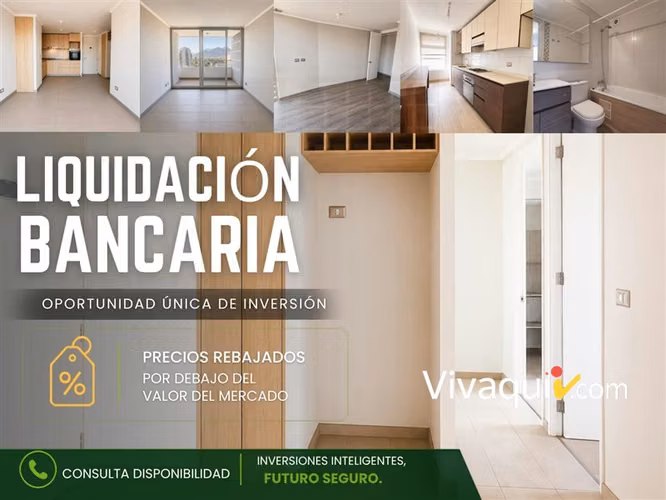 Departamento en venta de 2 dorm. en Recoleta