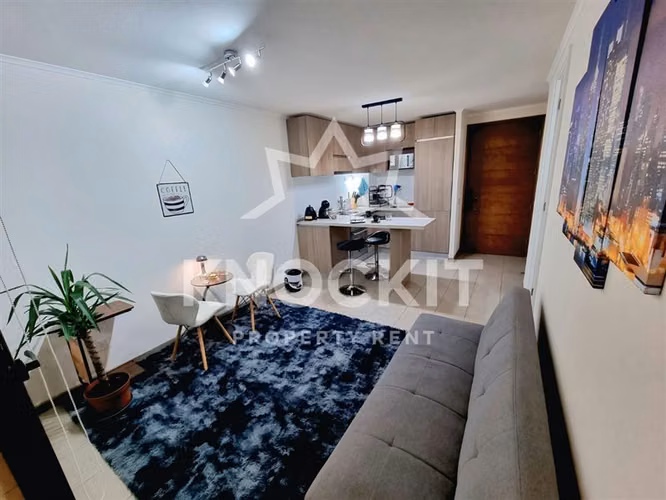 Arriendo Departamento con Balcón 1D1B Quilín 139 Macul