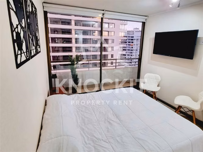 Arriendo Departamento con Balcón 1D1B Quilín 139 Macul