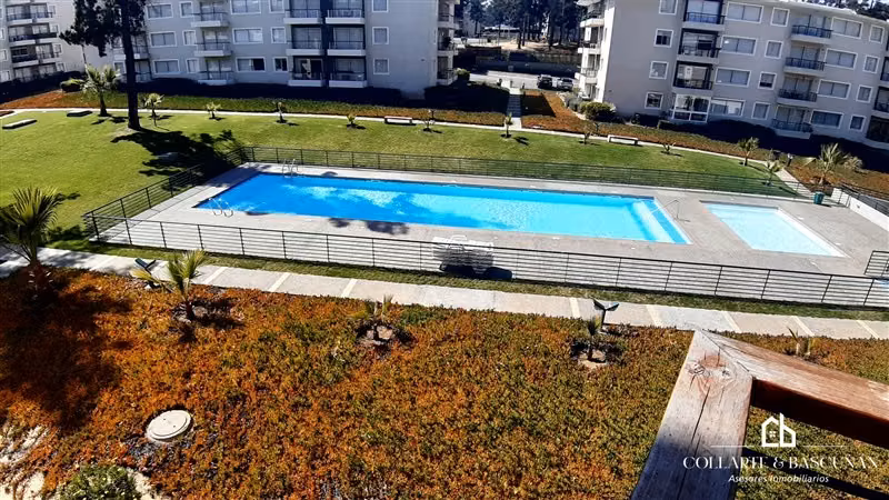 Arriendo depto. Amoblado. El Tabo I 3D2B Avenida Esmeralda