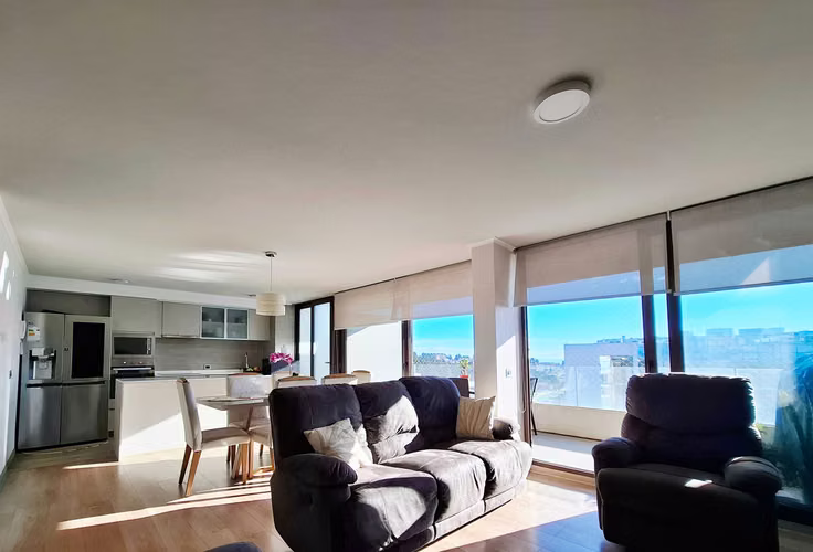 Arriendo departamento con vista al mar en Lomas  (172219)