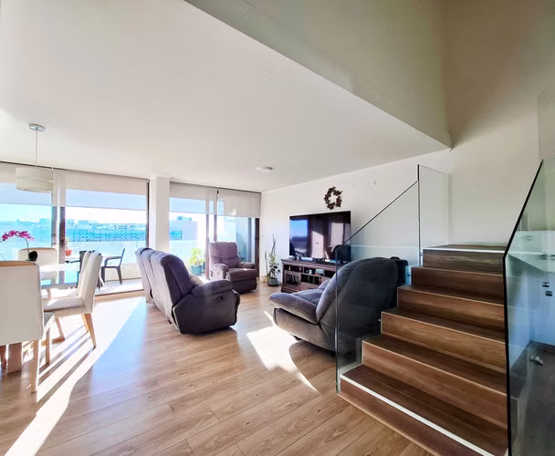 Arriendo departamento con vista al mar en Lomas  (172219)