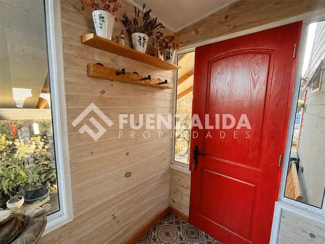 Parcela 5.400 m2 con casa y cabaña Vista a Lago y Volcanes - Imagen 6