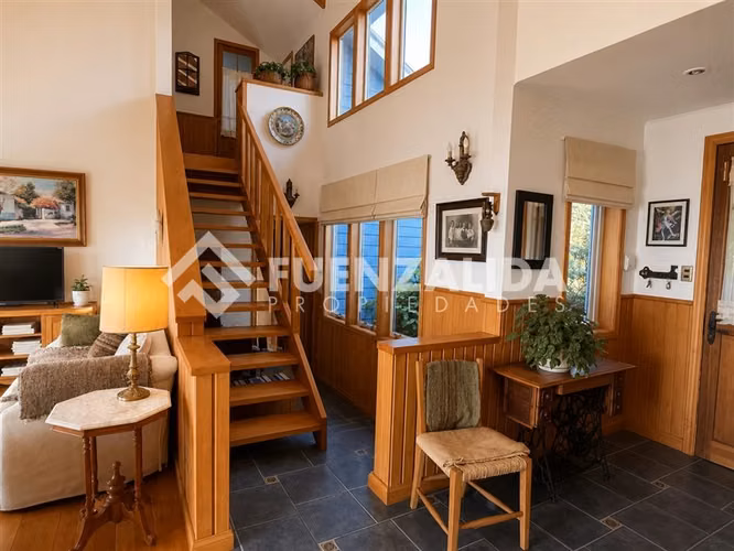 Parcela 5.400 m2 con casa y cabaña Vista a Lago y Volcanes - Imagen 27