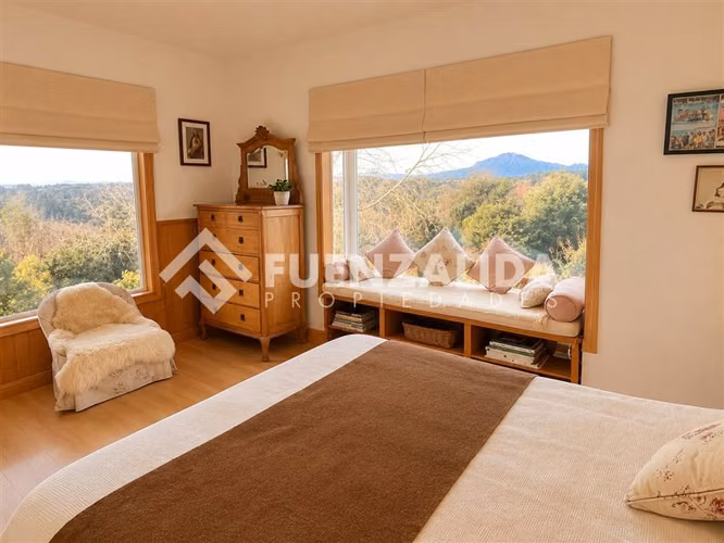 Parcela 5.400 m2 con casa y cabaña Vista a Lago y Volcanes - Imagen 23