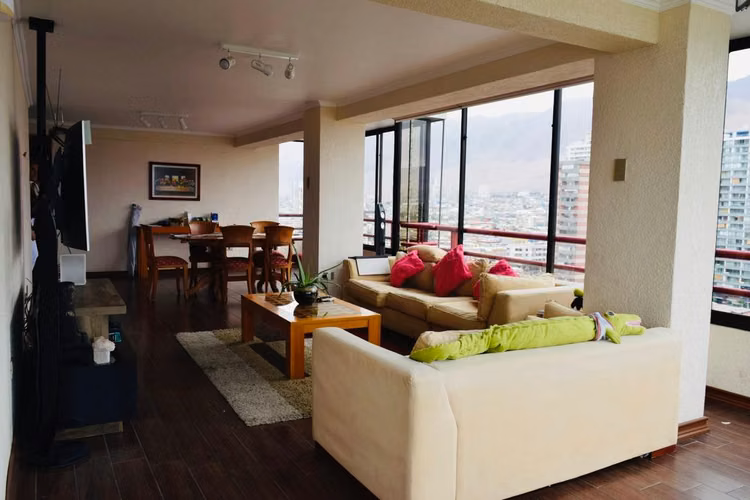 Arriendo Departamento Amoblado . Edificio Arrecife.