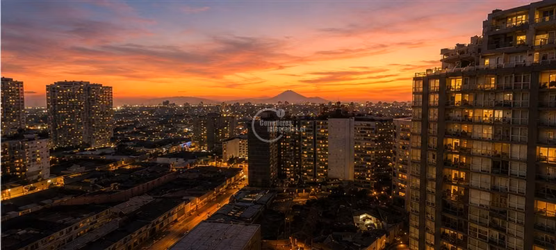 Departamento en venta de 2 dorm. en Estación Central