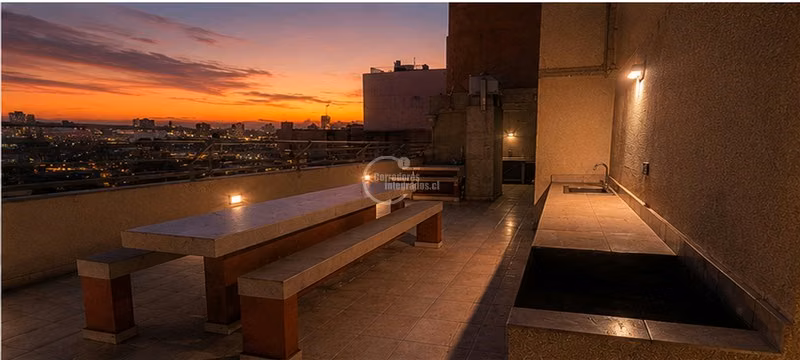 Departamento en venta de 2 dorm. en Estación Central