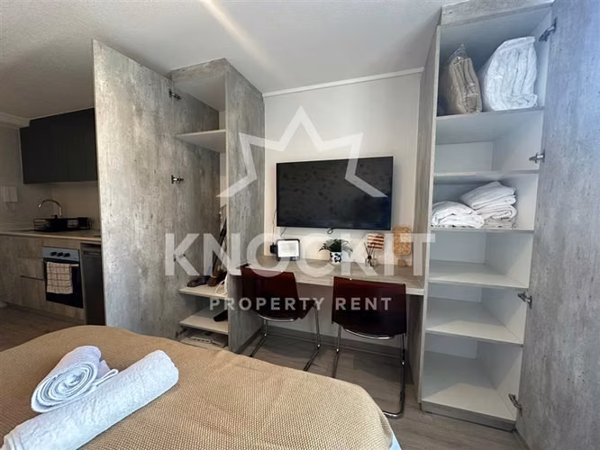 Arriendo Departamento Home Studio Amoblado Tocornal Santiago
