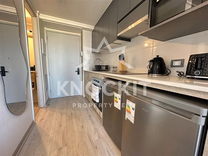 Arriendo Departamento Home Studio Amoblado Tocornal Santiago