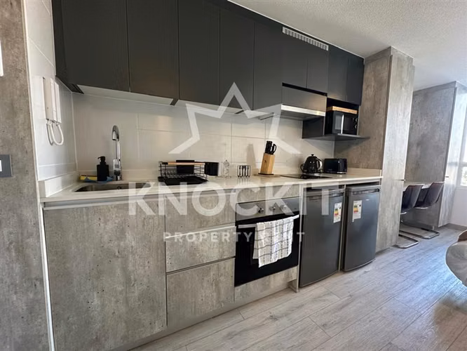 Arriendo Departamento Home Studio Amoblado Tocornal Santiago