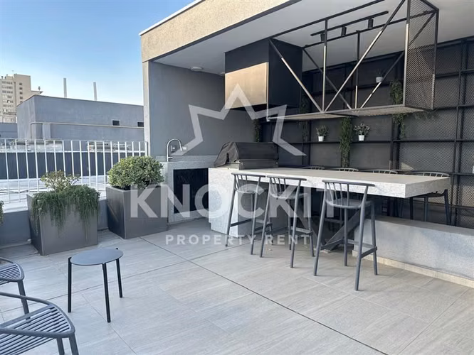 Arriendo Departamento Home Studio Amoblado Tocornal Santiago