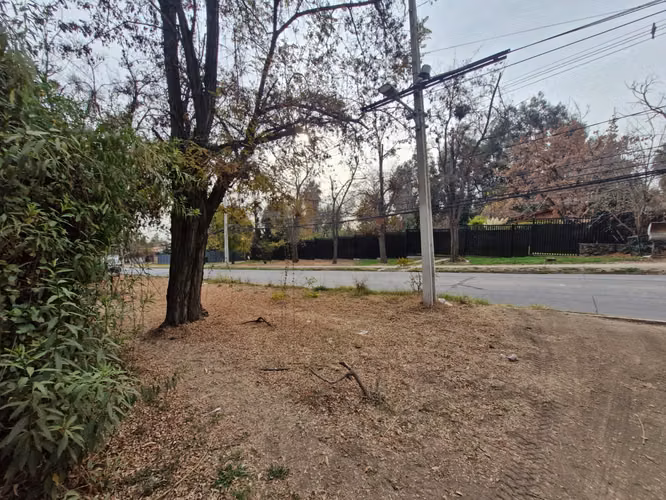 Gran Terreno Plano Con Rol Av Central, Lo Cañas La Florida