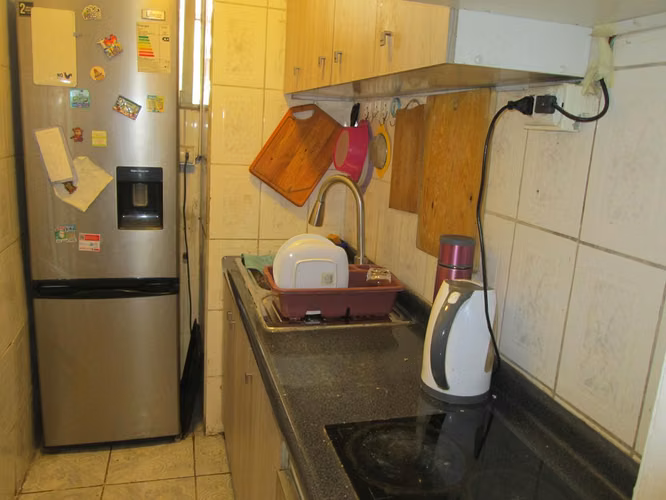 Depto 2 dormitorios, 1 baño, 65mt2, Santiago, Metro Republica