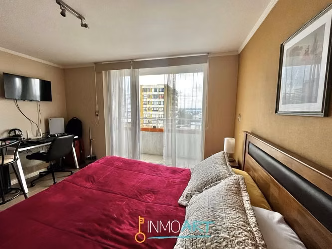 Departamento en venta tipo estudio, Ed.Centro Carrera Temuco