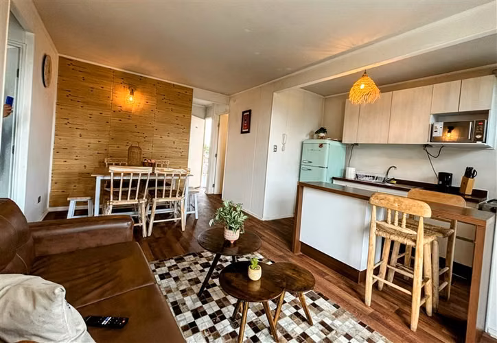 Arriendo Año Corrido Departamento 3D/1B Amoblado en Pucón