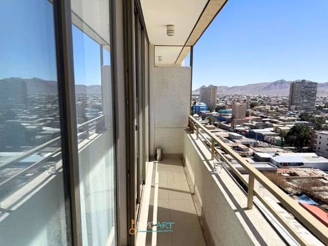 Departamento en venta de 1 dorm.+ estac, Calama