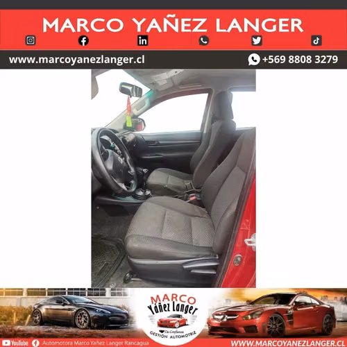 CAMIONETA TOYOTA HILUX D CAB DX 4X4 2.4 / AÑO   KILOMETROS / EXCELENTE ESTADO