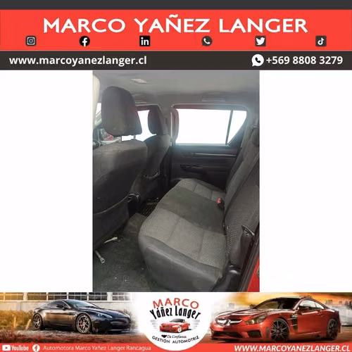 CAMIONETA TOYOTA HILUX D CAB DX 4X4 2.4 / AÑO   KILOMETROS / EXCELENTE ESTADO