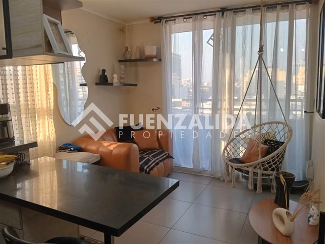 Venta departamento en Santiago 2 dormitorios, 1 baño, Moneda