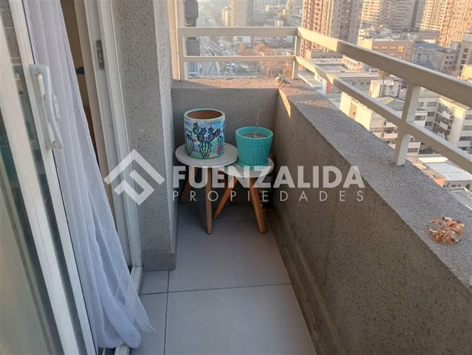 Venta departamento en Santiago 2 dormitorios, 1 baño, Moneda