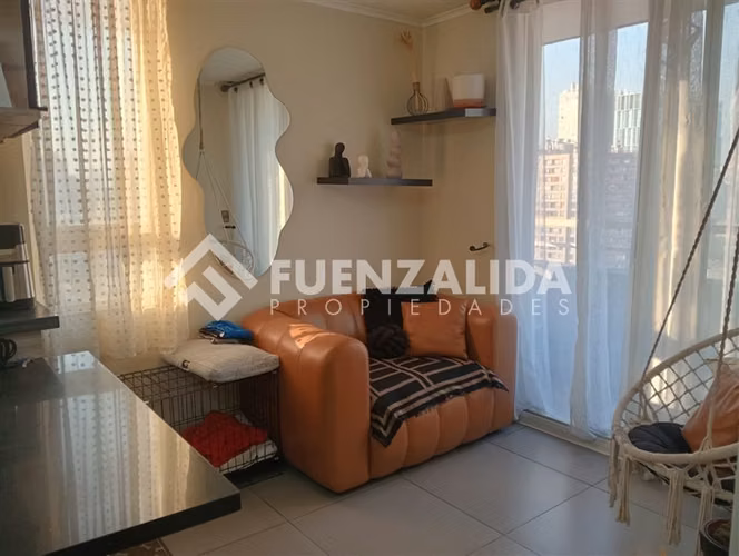 Venta departamento en Santiago 2 dormitorios, 1 baño, Moneda