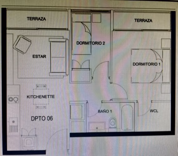 Arriendo Dpto 2 dorm. en Vicuña Mackenna SJ