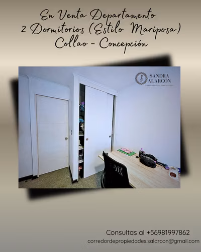 En Venta Departamento 2 dormitorios - Concepción