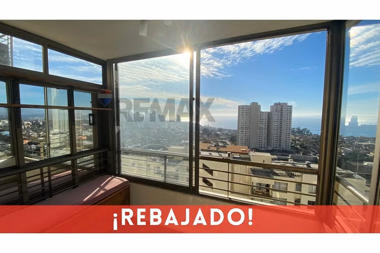 Depto. 3d+2b con terraza y 2 bodegas concón