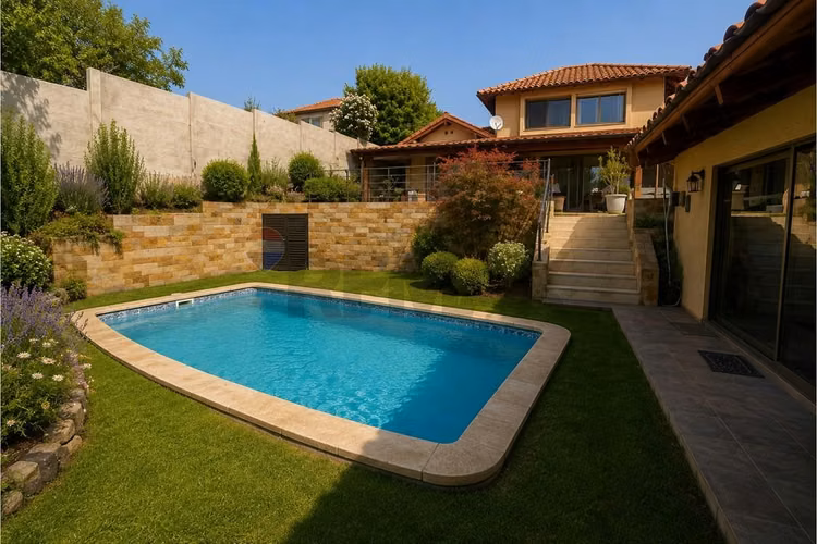 Espectacular casa en condominio bordeandino
