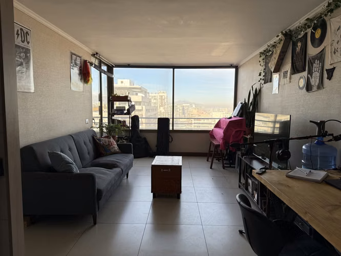 Venta Departamento 50 mts, Metro Santa Ana