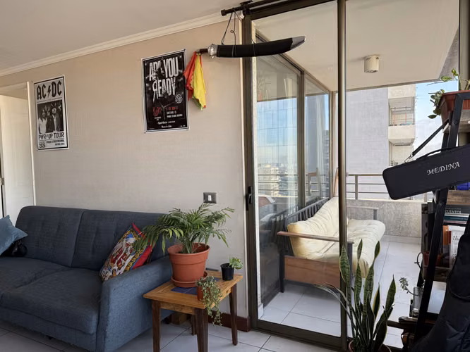 Venta Departamento 50 mts, Metro Santa Ana