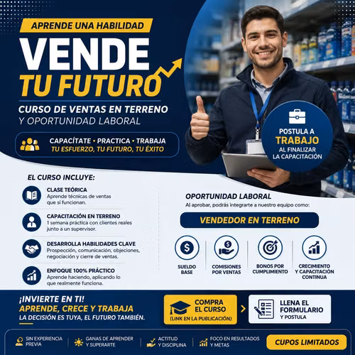 ¿Buscas trabajo? Aprende una habilidad que puede cambiar tu futuro.