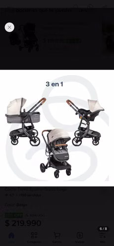 Vendo artículos de bebé