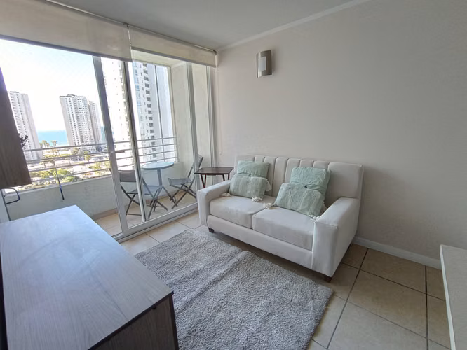 Depto Amoblado Peñuelas Coquimbo | Condominio Marina del Sol II | 2D1B