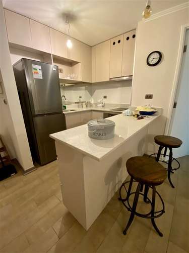 1 dorm. en suite. Vista al mar. Estac. Bodega. Concon - Imagen 9