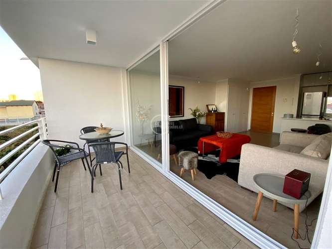 1 dorm. en suite. Vista al mar. Estac. Bodega. Concon - Imagen 6