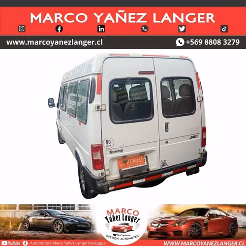 JMC TOURING 2.8 / 15 PASAJEROS / AÑO 2021 /MOTOR NUEVO CON FACTURA / TENDRIA 35.000. KMS