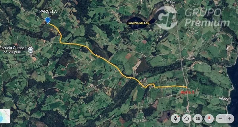 PARCELA EN VENTA - SECTOR CURACO DE VILUPULLI - CHONCHI.