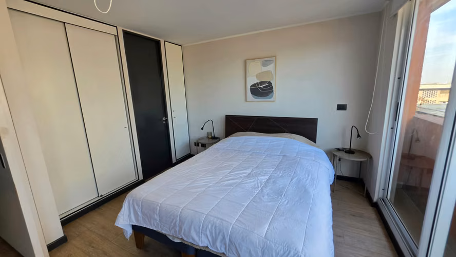 Departamento Amoblado En Arriendo A Pasos De Parque Almagro