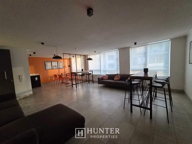 Depto en arriendo de 1D, 1B, 1B en Santiago, Parque Almagro