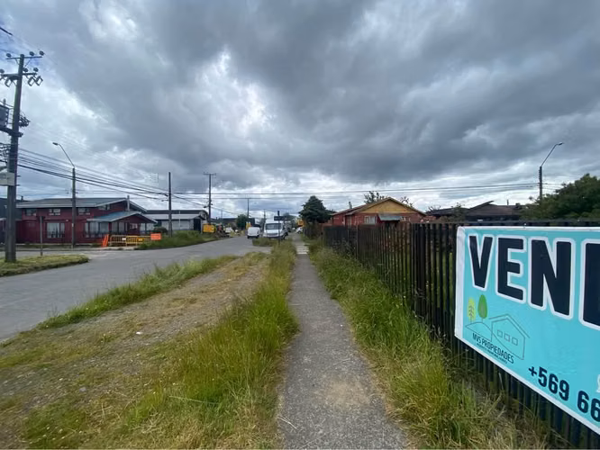SE VENDE TERRENO 280M2 SECTOR COMERCIAL CALLE INMACULADA PUERTO MONTT