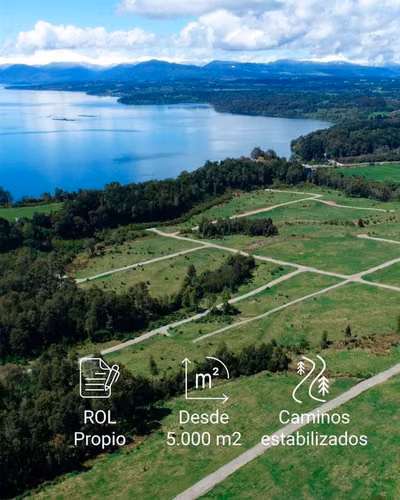 PARCELAS EN LAGO RUPANCO CON ACCESO INTERIOR A RÍO RAHUE