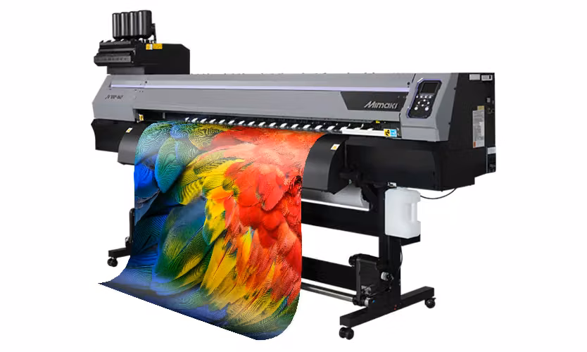 Impresora Mimaki UV + barniz + blanco