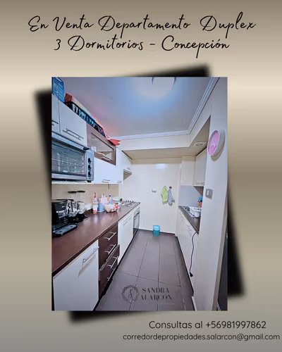 Departamento Duplex de 3 dormitorios en Venta - Concepción