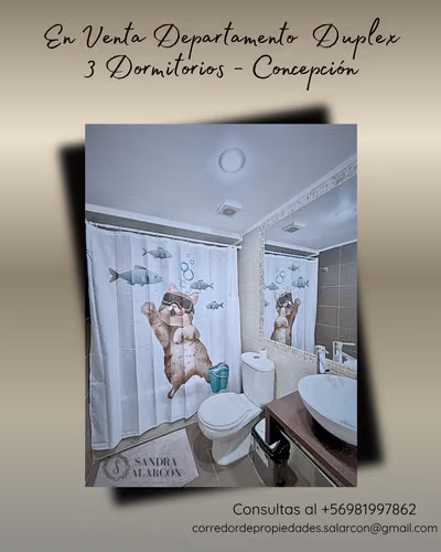 Departamento Duplex de 3 dormitorios en Venta - Concepción