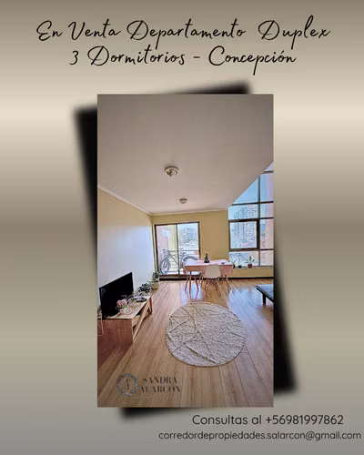 Departamento Duplex de 3 dormitorios en Venta - Concepción