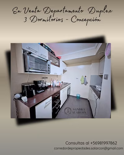 Departamento Duplex de 3 dormitorios en Venta - Concepción