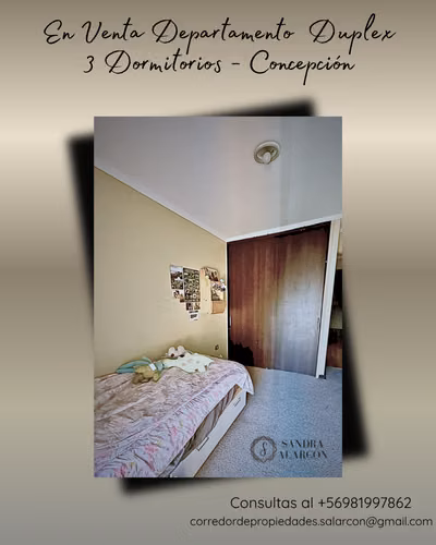 Departamento Duplex de 3 dormitorios en Venta - Concepción