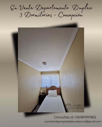 Departamento Duplex de 3 dormitorios en Venta - Concepción